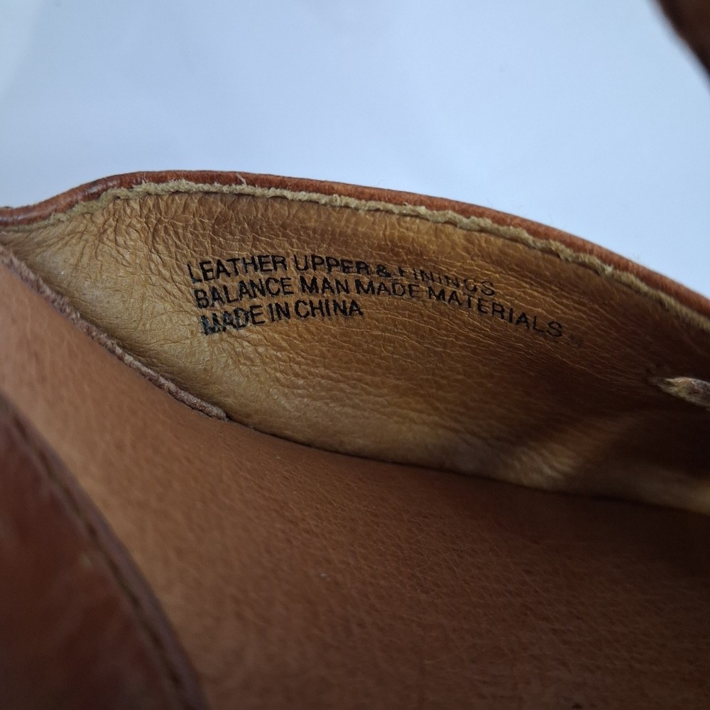 Born Womens Shoes Charisma T Strap Mary Jane Leather Round Toe Tan Heels Sz 9 - Picture 6 of 13